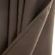 thumbnail image 3 of 1 Panel con Ojales en Parte , Cortinas Opacas, Tratamiento de Ventanas, Aismiento Térmico. Café 52x63 pulgadas Macarena  Cortinas opacas para ventanas, 3 of 8