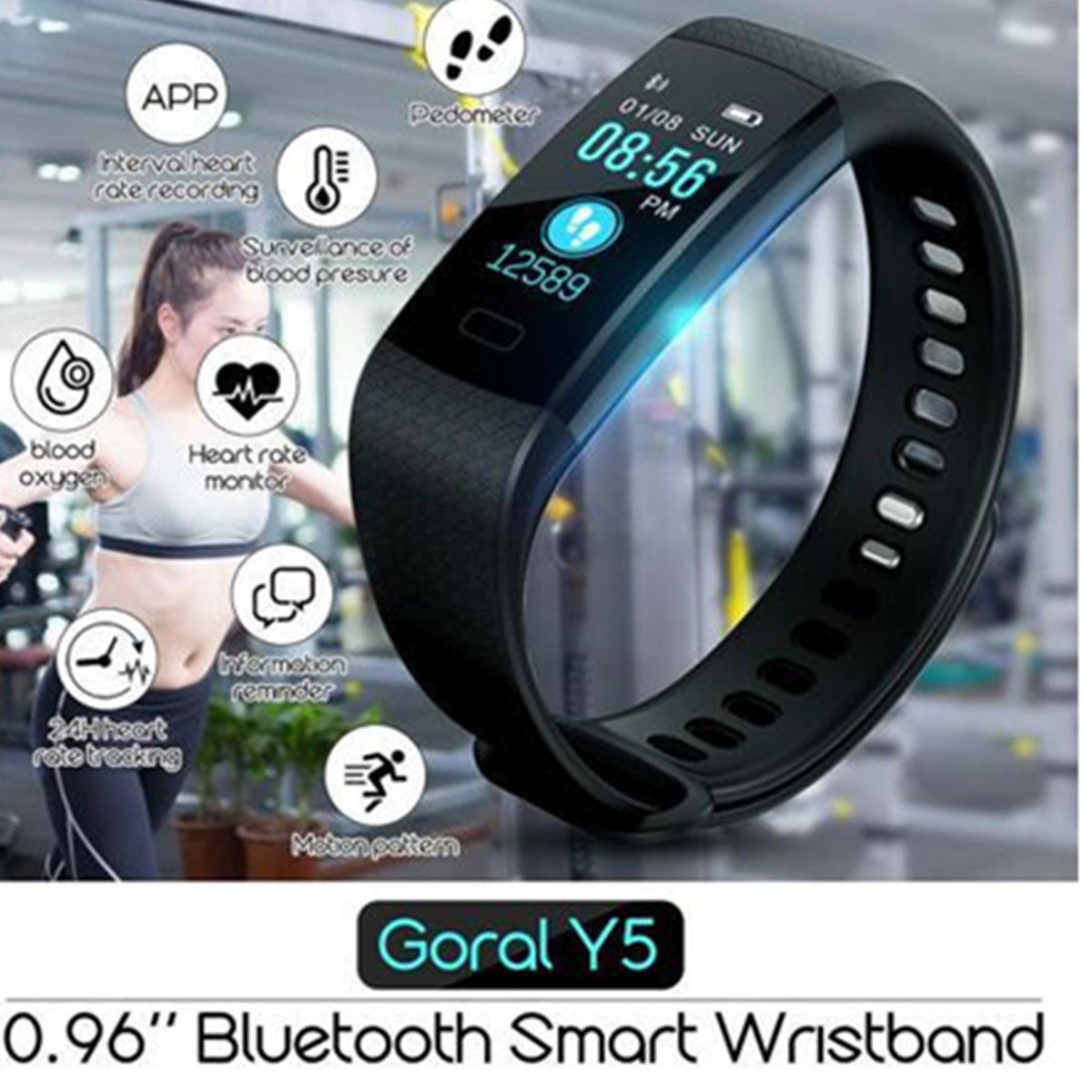 goral y5 smart bracelet review
