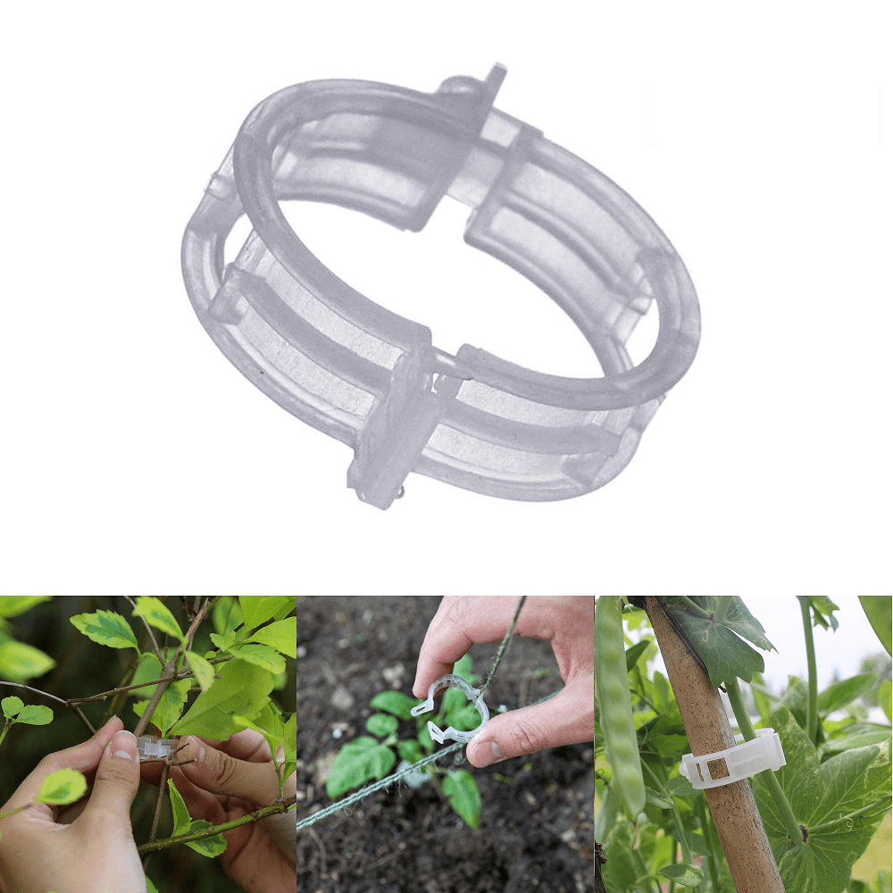 Tomato Trellis Clips, Tomato Vine Clips, Plant Support Garden Clips for