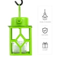 thumbnail image 4 of OULII Vintage Lantern Hanging Candlestick Glass Retro Style Home Decor for Friends 1Pack, 4 of 6