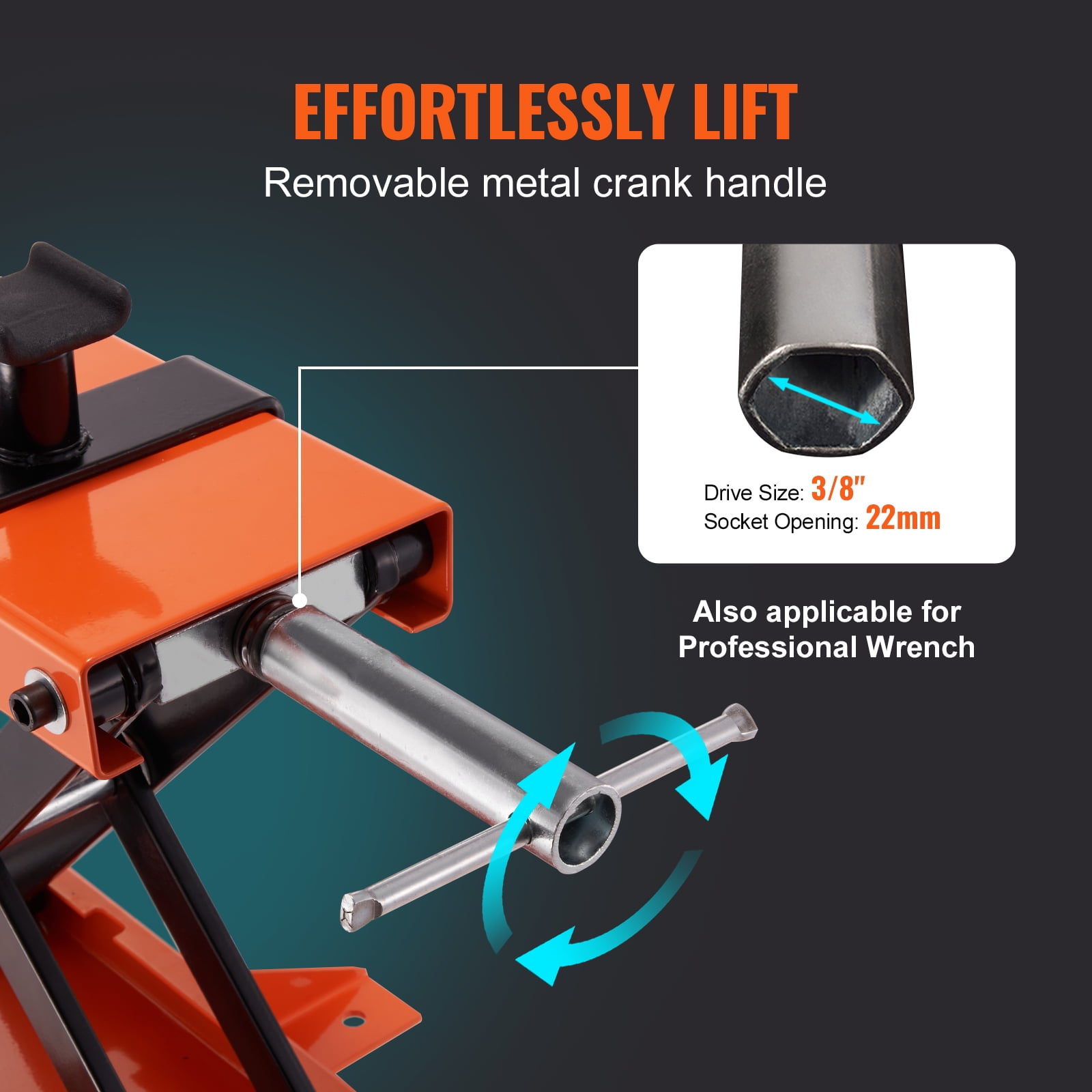 KFFKFF STANDS 1100 lb Motorcycle Lift Scissor Jack with Seat Cushion ATV Off-Road Lift