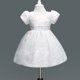 thumbnail image 3 of Vestido De Princesa Con Cinturón Y Lazo De Boda Formal Con Cuello Redondo Para Bebés Y Niñas Europeas (0-6M)-196206.01 Tmvgtek Bebé, 3 of 8