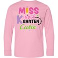thumbnail image 3 of Inktastic Miss Kindergarten Cutie with Pencil and Stars Long Sleeve Youth T-Shirt, 3 of 5