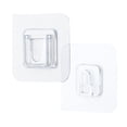 thumbnail image 1 of Yuarrent 1 par de tomas de corriente autoadhesivas para cocina, soporte de pared para dormitorio, tira de enchufe extraíble, colgador adhesivo, Almacenamiento y organización del hogar 0.2 mm, 1 of 6
