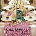 thumbnail image 3 of Sequin Table Runner, Glitter Table Runner, Rectangle Table Runner for Halloween, Christmas, Wedding Party, Birthday Party, Banquet Decor,12 x 108 Inch, 3 of 7