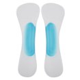 thumbnail image 1 of 1 par 3/4 plantillas de gel de sílice almohadilla de cojín inserto de zapato cojín herramienta para el cuidado de los pies Azul Sunnimix Plantillas de alivio de tacón alto, 1 of 8