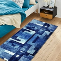 Hallway Runner Rugs 2 ft x 10 ft, Washable Floor Carpet Runner with Non-Slip Rubber Backing, Hallway Entryway Kitchen Bedroom Bathroom Living Room Laundry Room Area Rug Runner