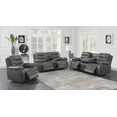 thumbnail image 4 of Delilah Upholstered Living Room Set Black, 4 of 5