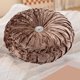 thumbnail image 4 of Sofa Vama Ropa de Cama Cojín redondo de terciopelo con forma de flor de hielo y rueda para sofá, mesita de noche, ventana, futón, calabaza for Navideño, 4 of 4