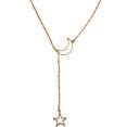 thumbnail image 1 of Collier pour Femmes Mode Réglable Pendentif Étoile Lune Collier Charme, 1 of 10