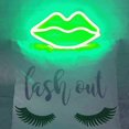 thumbnail image 3 of LINLIN LED Neon Sign,LIP Neon Sign Night Light Wall LED Neon Lamp USB Battery Powered Led Neon Light Sign for Home Bedroom Bar Party Decoration, 3 of 5