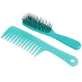 thumbnail image 1 of Cepillo para el cabello, 2 piezas Peine de masaje para el cabello antiestático Peine antiestático Diseñado con precisión, 1 of 8