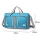 thumbnail image 1 of Bolsa De Viaje Plegable Bolsa de fitness impermeable portátil, correa de hombro ajustable de nailon, regalos para hombres y mujeres Hugtrwg Para Estrenar, 1 of 9