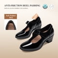 thumbnail image 4 of DREAM PAIRS Women's Mary Janes Chunky Closed Toe Dress Low Heels Comfortable Orthopedic Work Pumps Wedding Formal Casual Shoes, 4 of 8