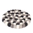 thumbnail image 1 of 8 in. Felt Ball Trivet, Grey, 1 of 1
