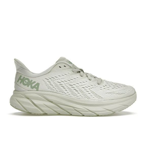 Hoka One One Women's Clifton 8 Eggnog Shifting Sand Running Shoes, from StockX