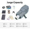 thumbnail image 4 of Narwey Insulated Water Bottle Holder with Adjustable Strap 32oz 40oz Sports Bottle Sling Bag with Phone Pocket Waterproof Drawstring with Handles, 4 of 8