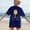 Dark Blue, variant on Graphic Tees for Women's T-Shirts Personalised Custom T Shirt with Face Photos and Text in Casual Crew Neck Loose Fit Plus Size for Everyday Wear Pink M