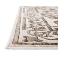 thumbnail image 4 of Rugs.com Hermitage Collection Rug – 5 Ft Octagon Chocolate Brown Medium Rug Perfect For Living Rooms, Kitchens, Entryways, 4 of 9