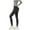 Gray, variant on Tqcoqu Women's Solid Color High Waisted SportsTight Yoga Pants for Workout, Yoga & Daily Wear,Coffee,Women's S-XXXL