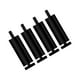 thumbnail image 3 of 4 piezas de patas de metal para muebles, patas de sofá de repuesto, patas de sofá de altura ajustable negro 12cm, 3 of 9