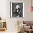 thumbnail image 3 of Historic Framed Print, [Horatio Nelson, Viscount, 1758-1805, bust portrait, facing left], 17-7/8" x 21-7/8", 3 of 9