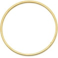 thumbnail image 2 of Avariah Diamonds 14k Yellow Gold 3.2mm Polished Square Tube Slip-on Bangle - 8" Bracelet, 2 of 6