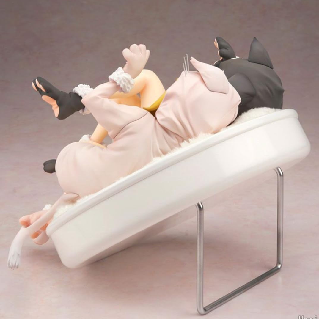 New Infinite Stratos Laura Bodewig、Charlotte 2pc (Cat Ear Ver) Character Anime Model Statue Action Figures Desktop Ornament Popular Decorations Fan Souvenirs Creative Gift Collectable