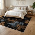 thumbnail image 3 of ODIKA Throw Tan Scatter Crisp Contemporary Grey Beige Bathroom Foyer for Queen Size Bedroom, Under Bed, Master , Foldable Easy Care, 3 of 7