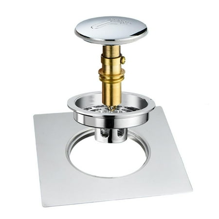 

Kafei Shower Floor Drain Durable and Smooth Toilet Anti-Blocking Floor Plug Easy to Install Anti-Return Water Leakage Plug ideal