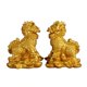 thumbnail image 2 of 1 par de cobre no Fengshui Kylin -lin Qilin God Beast estatua para el Oro 55x7cm Zulema Estatua de Kylin, 2 of 8