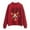5-Red, variant on Fiaer Christmas Women Sweatshirts Cute Graphic Baggy Xmas Pullover Plus Size Long Sleeve Casual Breathable Comfort Tops White XL