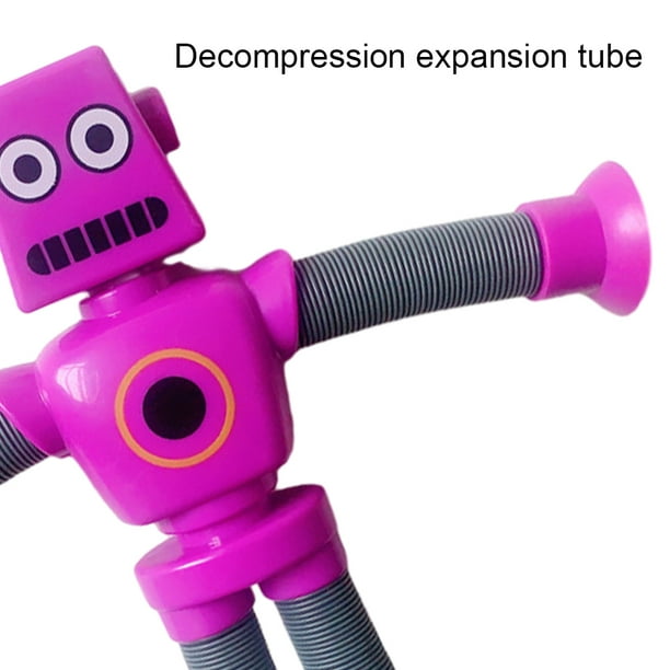 TB&W Jouet Robot télescopique éducatif à Tube d'expansion, cadeaux  d'anniversaire créatifs pour enfants 