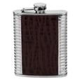 thumbnail image 4 of Lutabuo 8oz Leather Stainless Steel Hip Flask Set Whiskey Flagon with Funnel Cups, 4 of 6