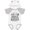 White & Heather w/ Ears, variant on Future Beekeeper Honey Bee Boys or Girls Baby Bodysuit