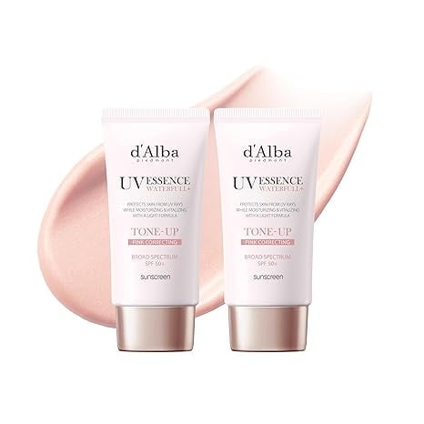 2pc dalba Piedmont Waterfull Tone-Up Sunscreen Serum BROAD SPECTRUM SPF 50