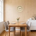thumbnail image 6 of SANMADROLA Wall Clocks Battery Operated 12 Inch Silent Non Ticking Vintage Faux Wood Grain Cutout Decorative Clock for Home Decor Living Room Garden Farmhouse Office Kitchen Decoration, 6 of 9