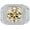 lightyellow, variant on 2 Carat Moissanite Engagement Rings for Men D Color VVS1 Clarity Round Cut Diamond Rings Yellow/Pink/Blue Moissanite Rings S925 Silver Moissanite Wedding Bands with Certificate