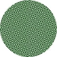 thumbnail image 1 of Ahgly Tapis Rond Lavable en Machine Intérieur Transitionnel Vert Clair, 4 Pieds Rond, 1 of 7