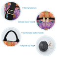 thumbnail image 7 of FORMRS Women's Travel Backpack Purse Anti-Theft Hidden Pockets Casual Shoulder Bag, Light Purple Flowers, 7 of 7