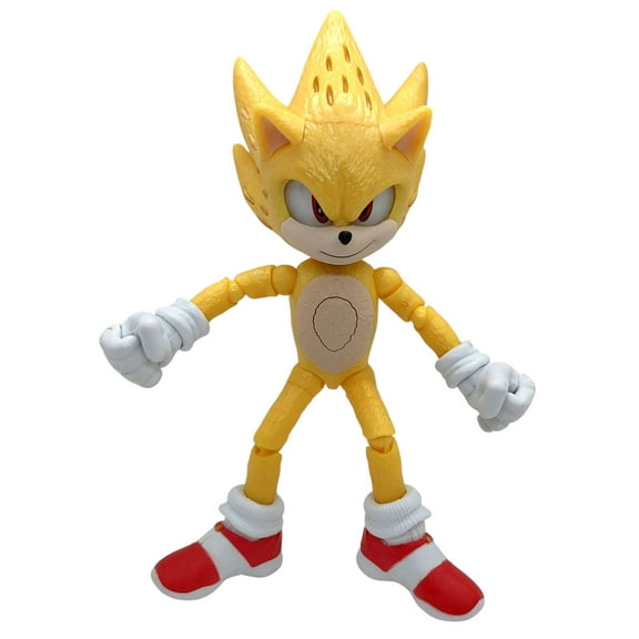 Sonic The Hedgehog Light Up Super Sonic Action Figure (No Packaging)