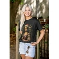 thumbnail image 5 of Christmas Mona Lisa Santa Claus Graphic T Shirt Men or Women Brisco Brands S, 5 of 6