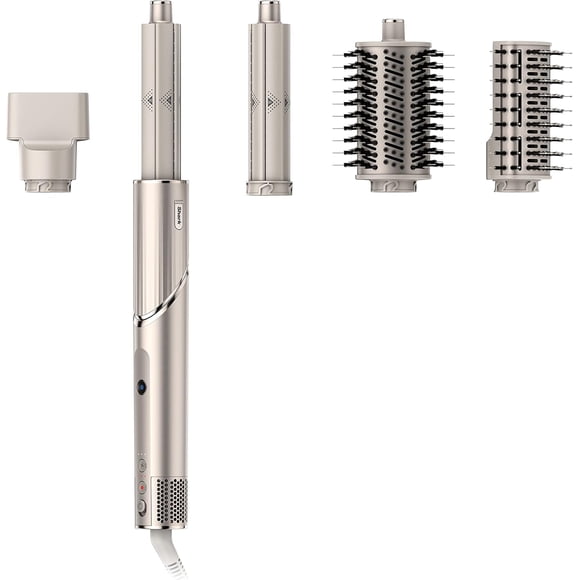 Shark HD430C FlexStyle Air Styling & Drying System, Powerful Hair Blow Dryer & Multi-Styler with Auto-Wrap Curlers, Paddle Brush, Oval Brush, Concentrator Attachment, Stone OPEN BOX