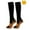 Black, variant on Lolmot 3 Pairs Knee High Socks for Men and Women Athletic Patchwork Color Tube Socks High Stockings Outdoor Sport Socks Winter Warm Compression Socks for Circulation,Running,Nursing,Travel