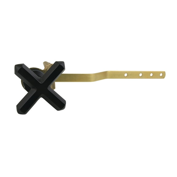Kingston Brass KTCHX0 French Country Front Mount Toilet Tank Lever in Matte Black
