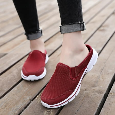 

Plus Velvet Warm Cotton Shoes Half Care Casual Shoes Thickened Slippers Lazy Shoes Lightweight Lovers