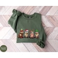 thumbnail image 2 of Otters Christmas Lights Sweatshirt, Otters Merry Christmas T-Shirt, Otter Lover Christmas Gift, Sea Animal Christmas Apparel, Christmas Gifts, 2 of 3