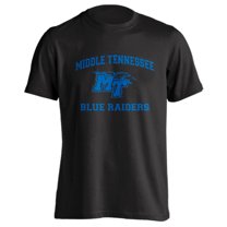 Middle Tennessee State University Blue Raiders MTSU Distressed Retro Short Sleeve T-Shirt
