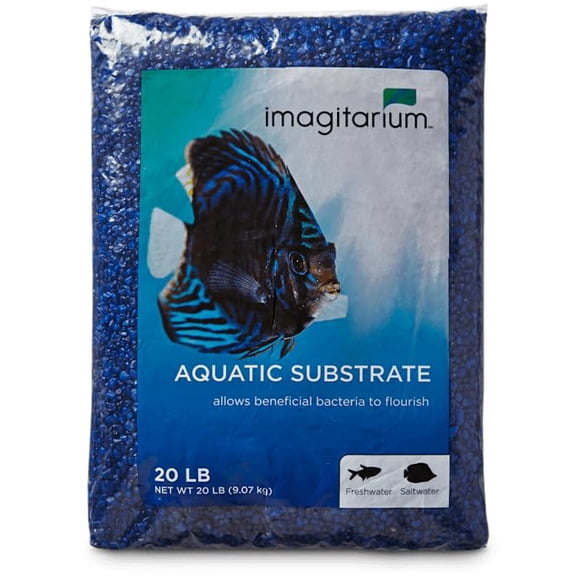 Sustrato de Grava para Acuario Imagitarium Azul Oscuro 9 kg