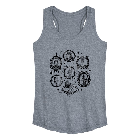 Disney - Villain Frames - Women's Racerback Graphic Tank